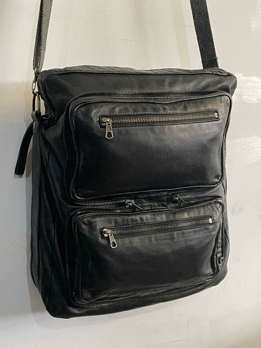 Maison Martin Margiela Deconstructed Cowhide Shoulder Bag