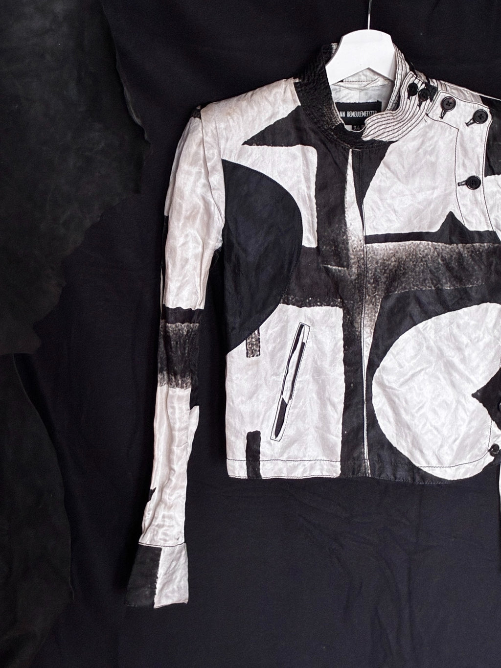 Ann Demeulemeester 11SS Runway Silk Jacket Silk Jacket