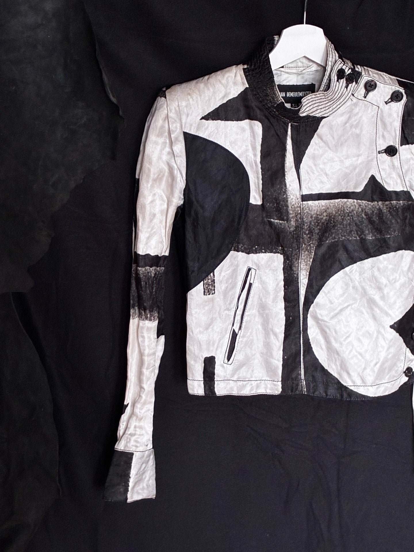 Ann Demeulemeester 11SS Runway Silk Jacket Silk Jacket