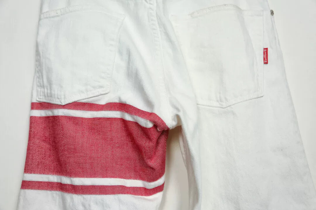 Mastermind Japan Mainline Red White Jeans