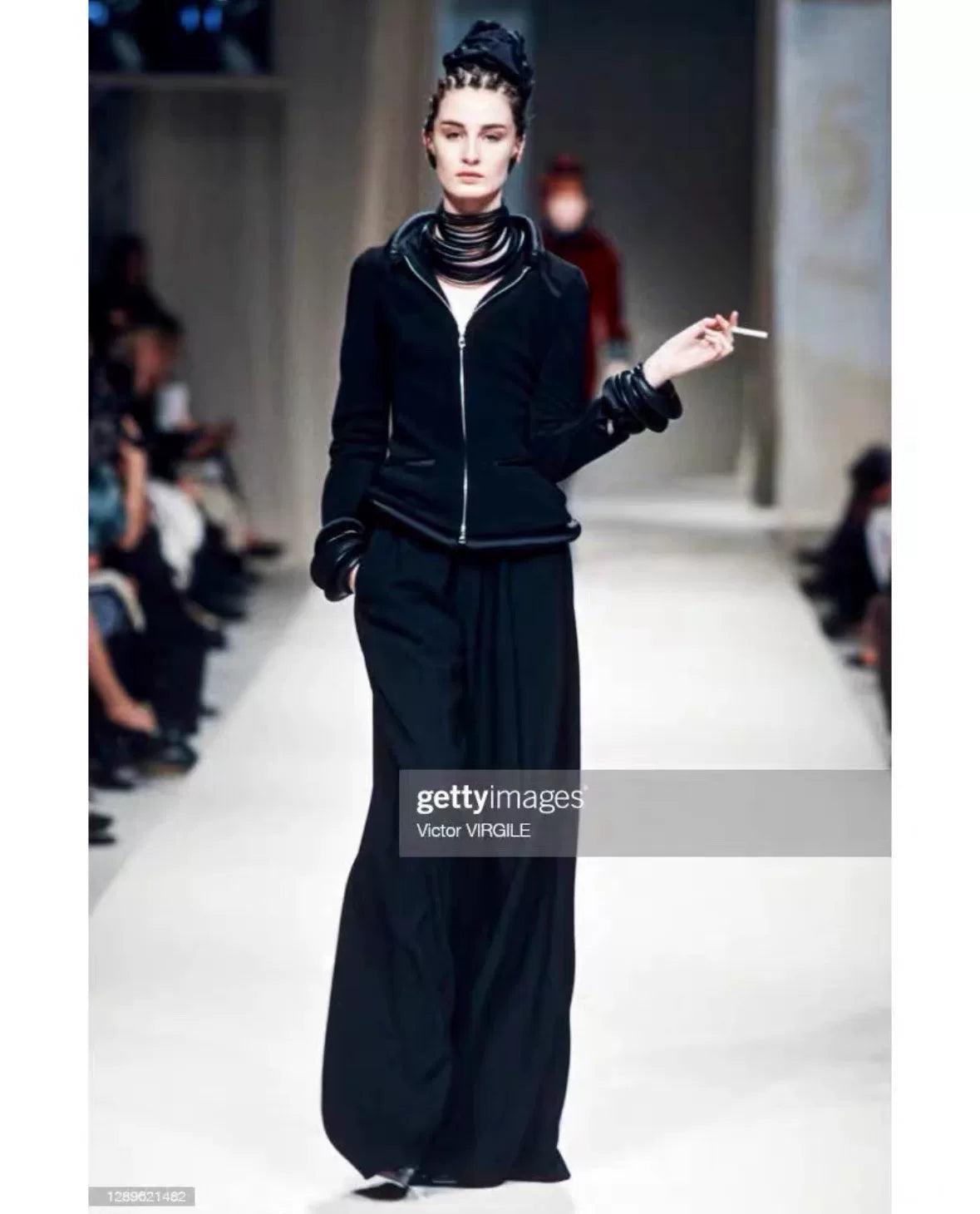 Jean Paul Gaultier 1999 Runway Jacket Wool Top
