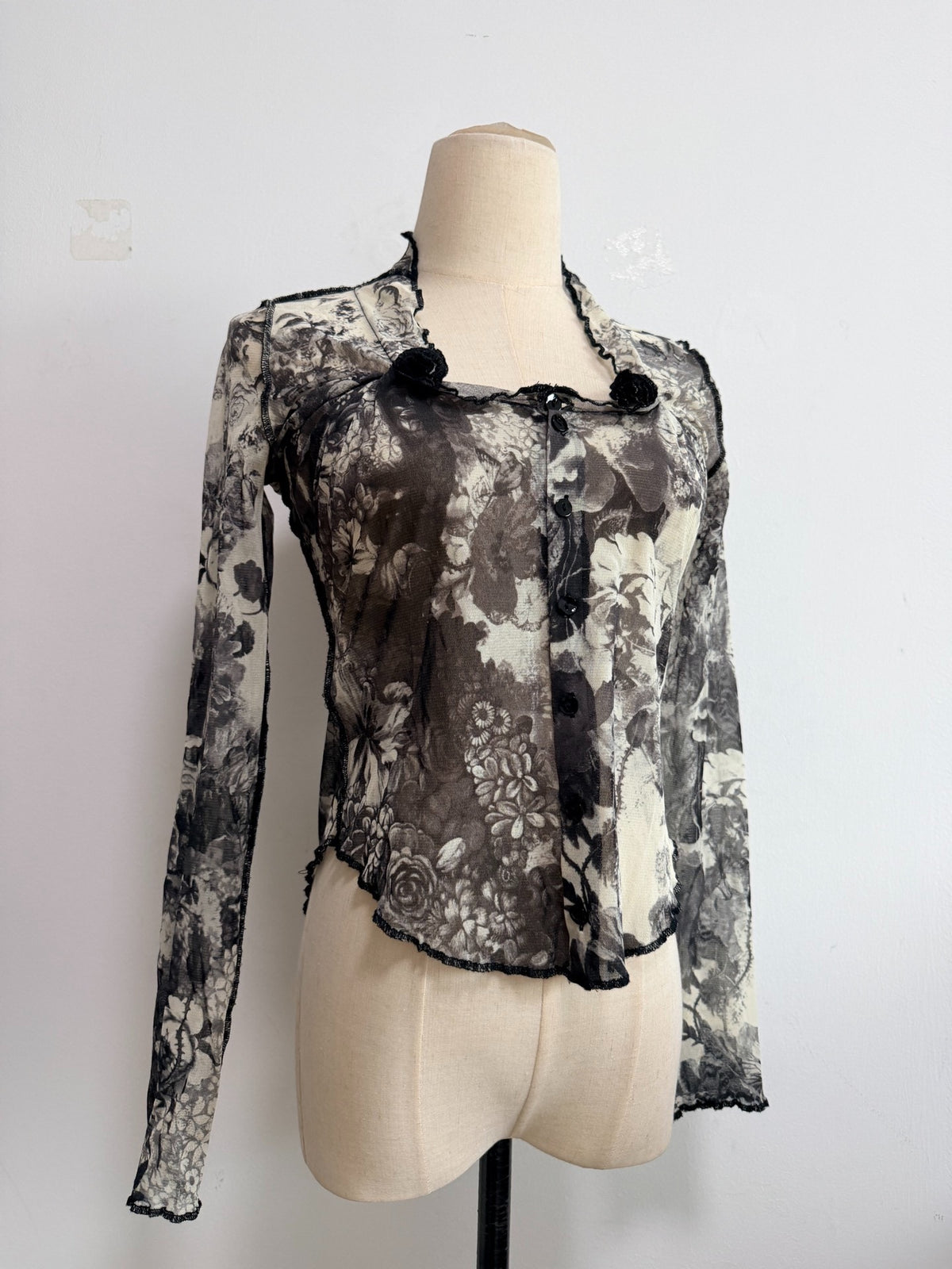 Jean Paul Gaultier Floral Top
