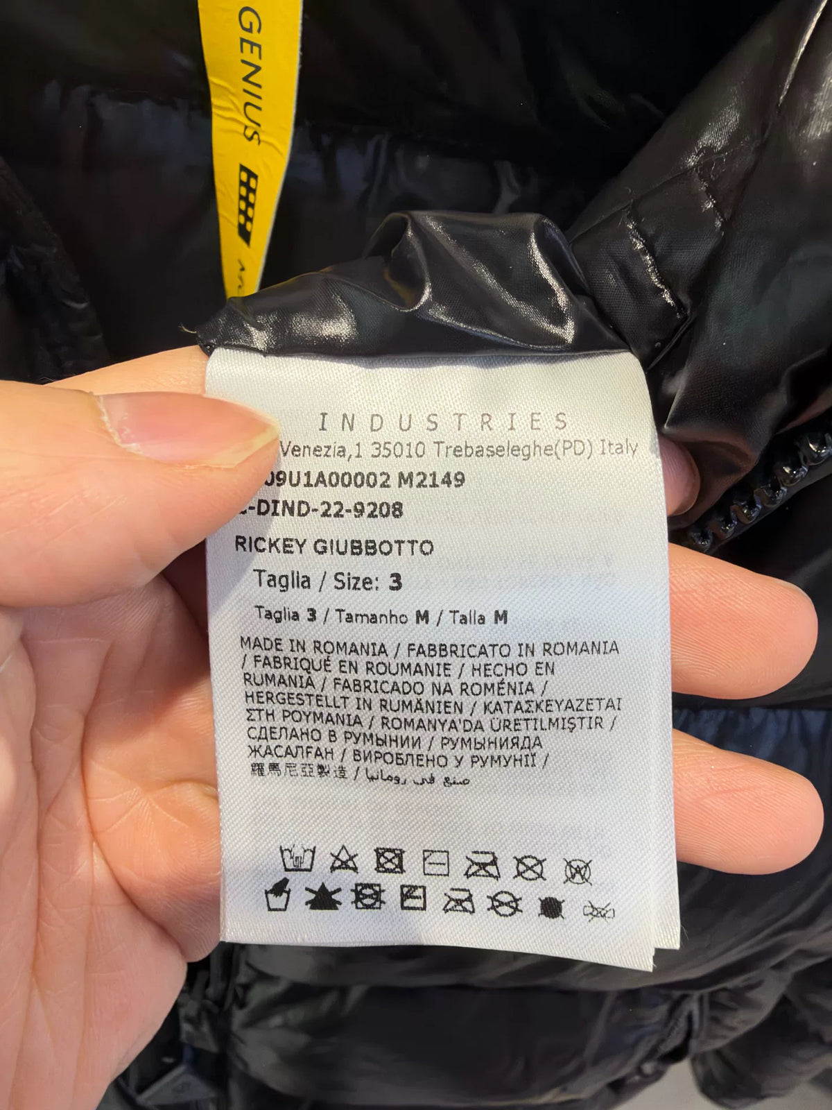 Moncler × Fragment Black Hooded Down Jacket