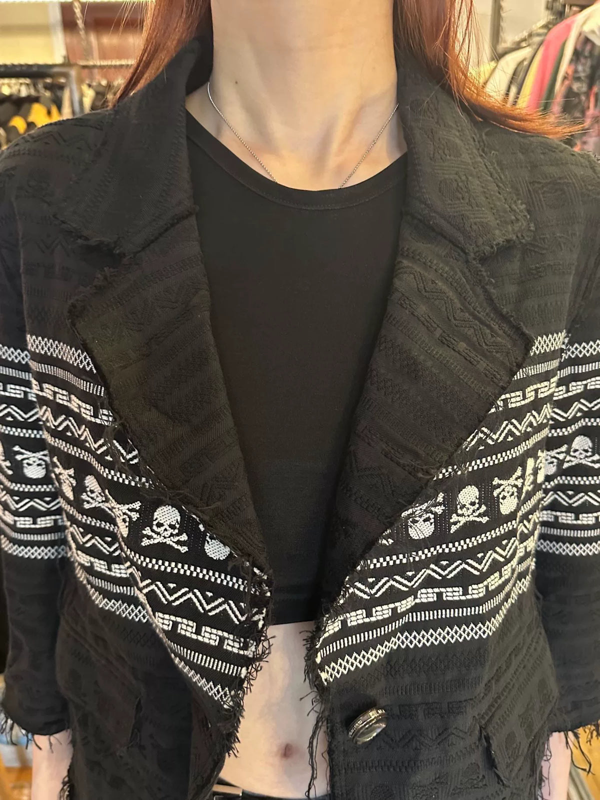 mastermind Japan Sample Ethnic Skull Blazer