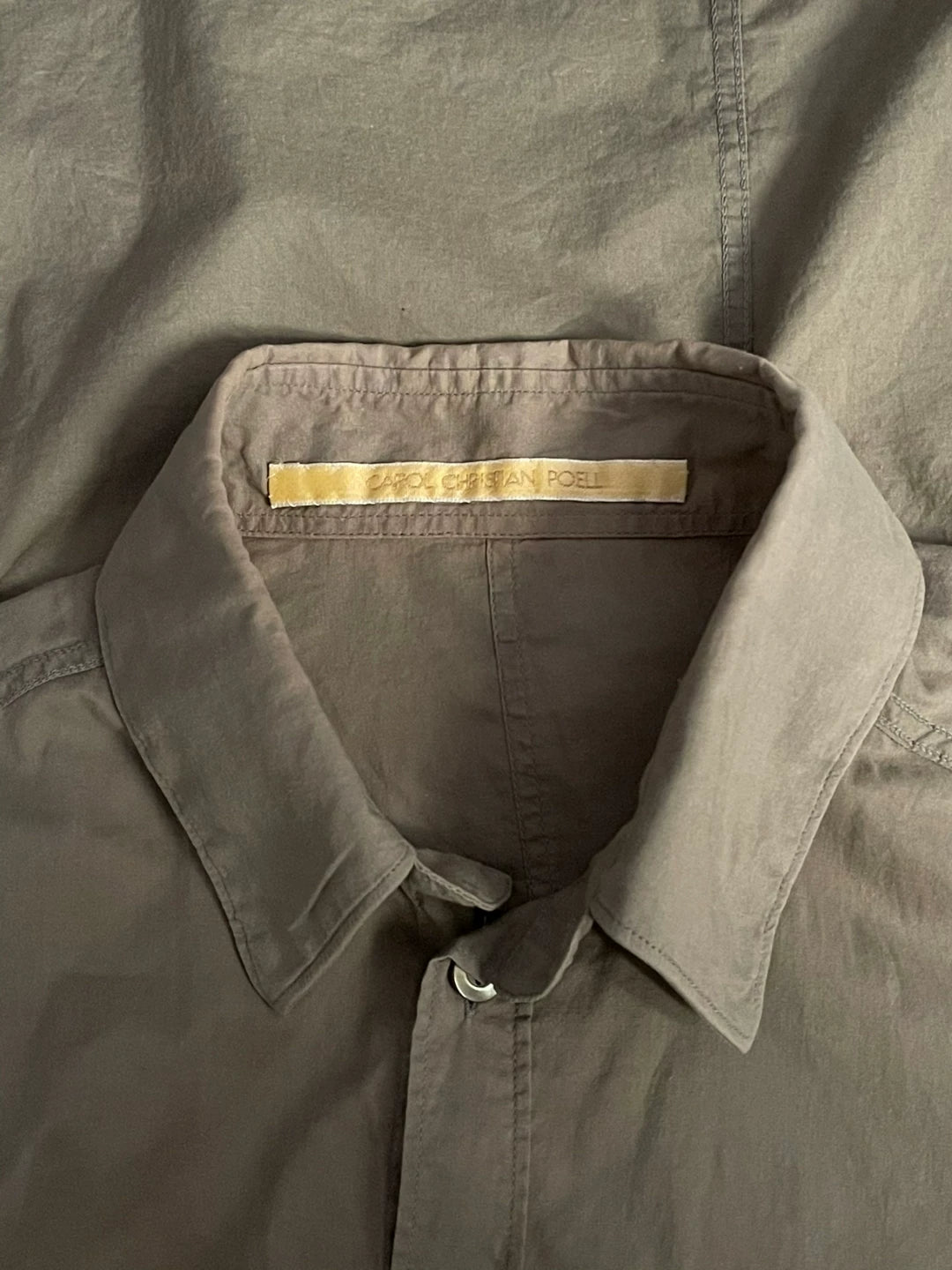Carol Christian Poell SS03 Short Sleeve Shirt