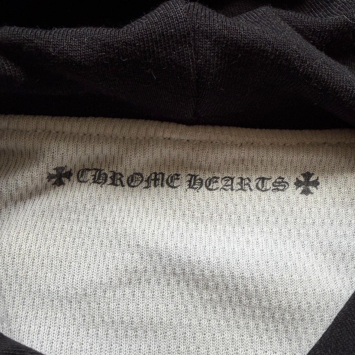 Chrome Hearts Croco Heart Black Mattyboy Scroll Double-Arm Thousand-Eye Hoodie