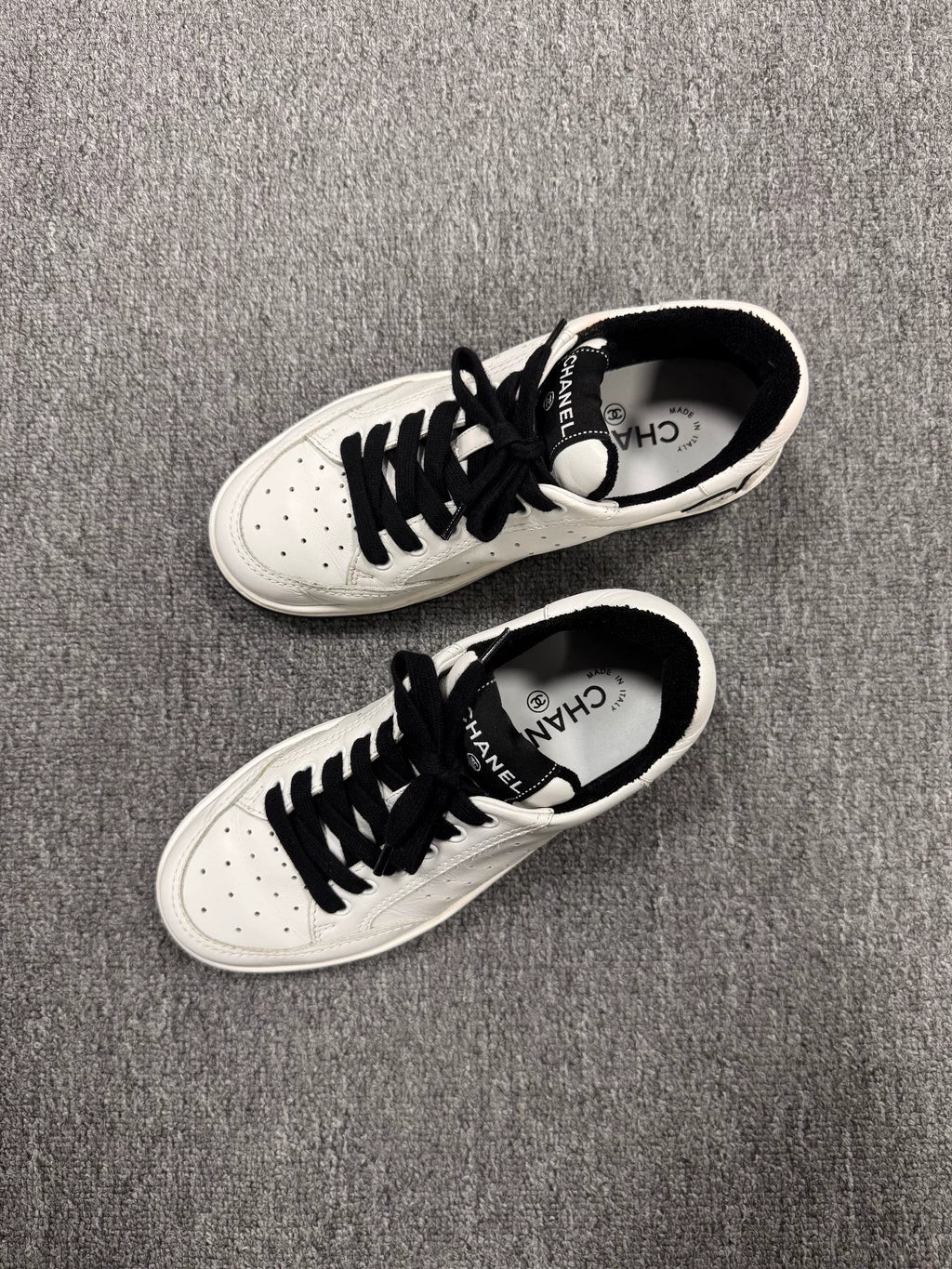 Chanel Black & White Panda Sneakers