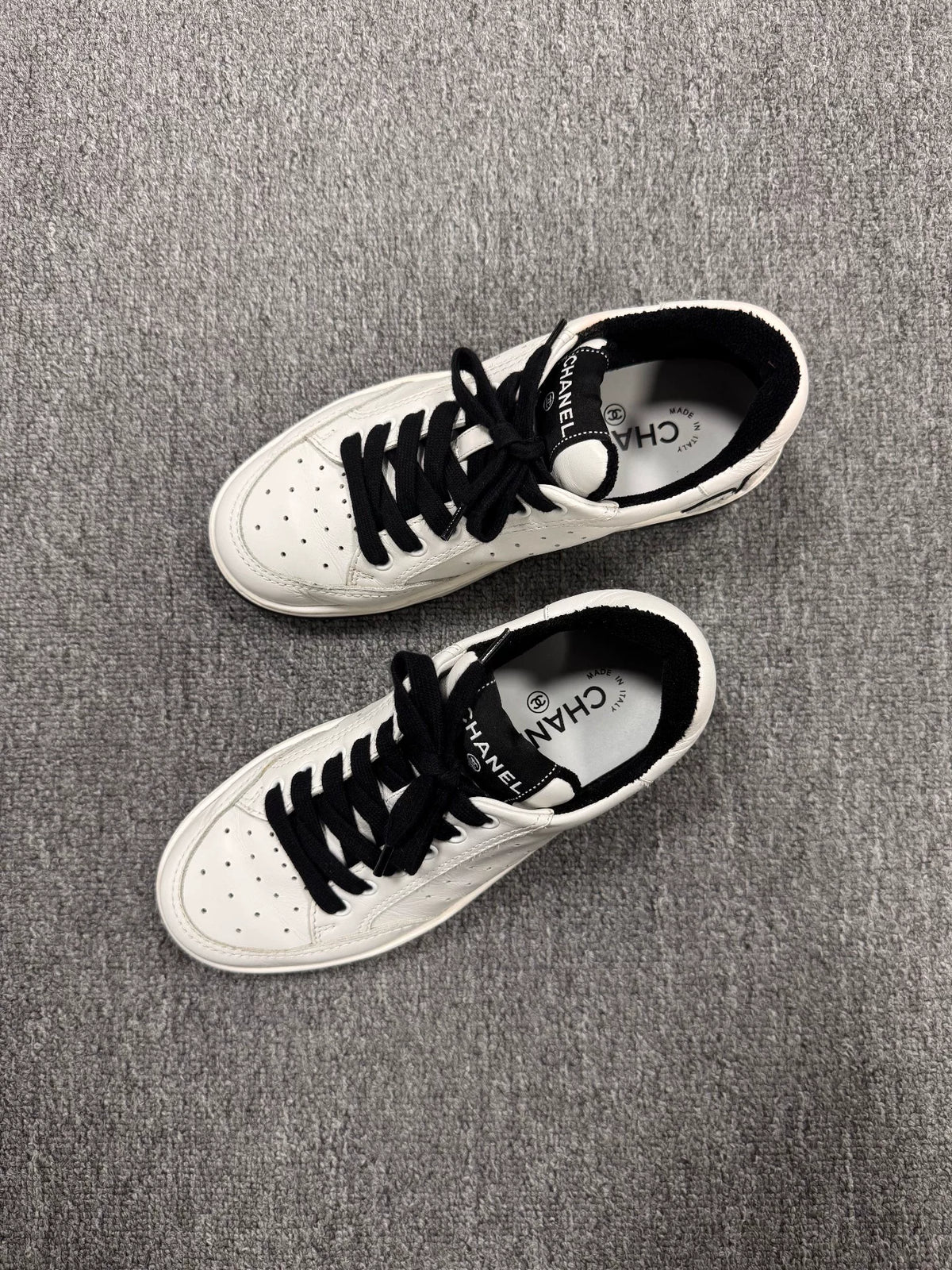Chanel Black & White Panda Sneakers