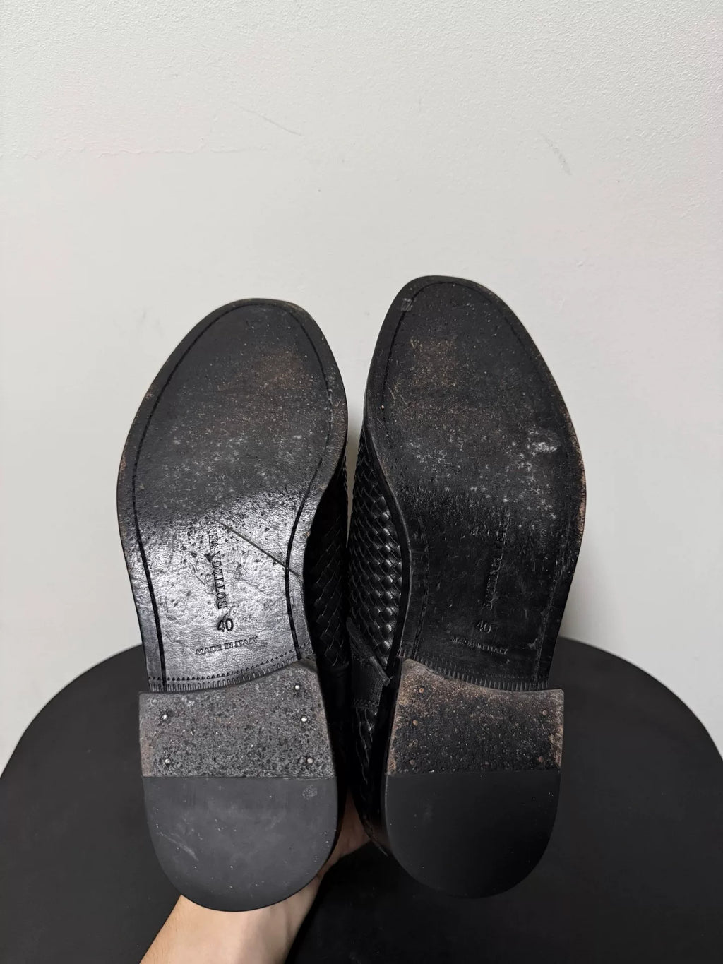 Bottega Veneta By Tomas Maier Woven Derby Shoes