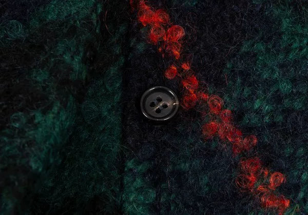 COMME des GARCONS Garçons Vintage Green Lace Jacket