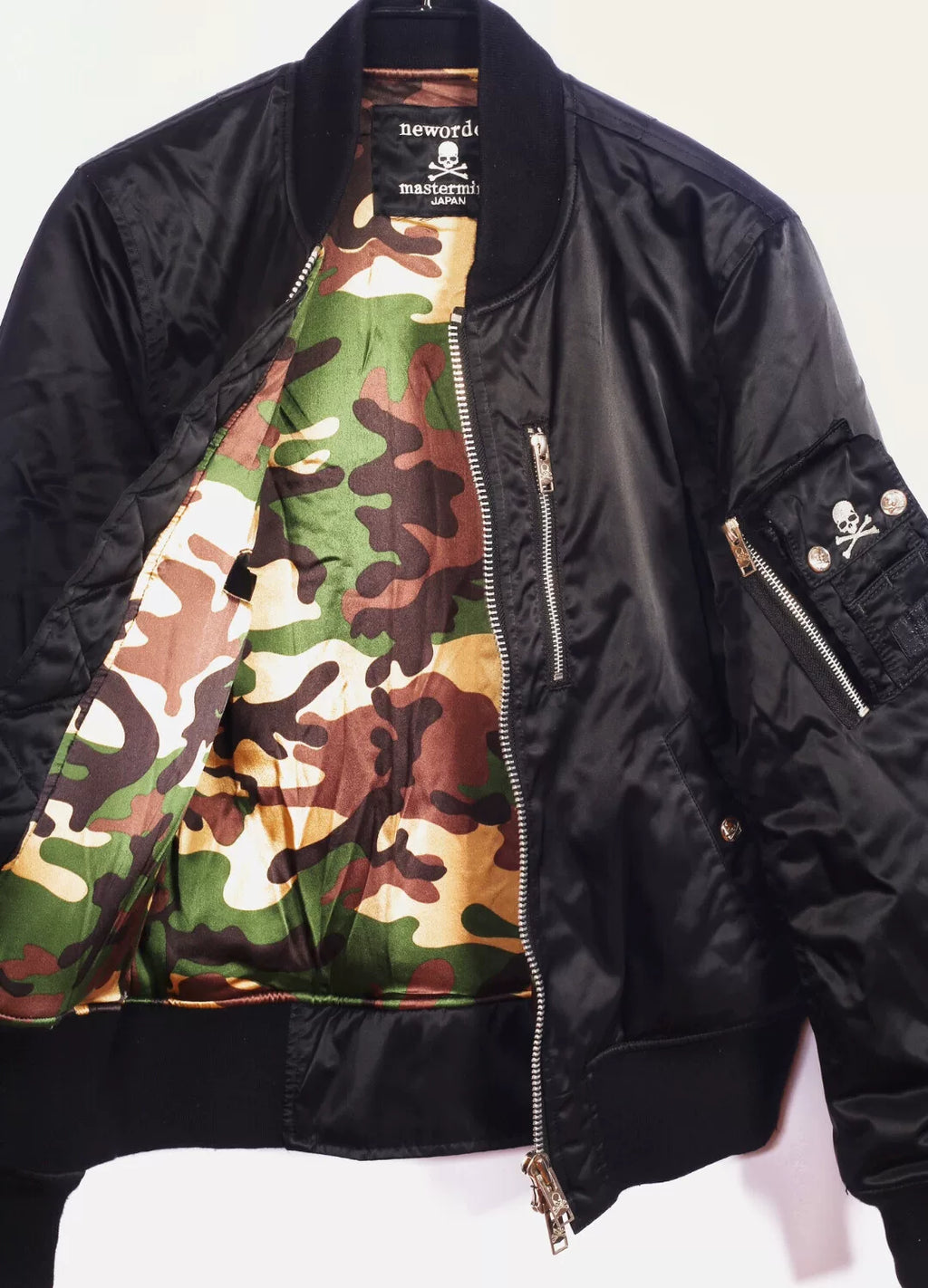 Mastermind Japan Ma1 Mainline Neworder Porter N3b Silk Jacket