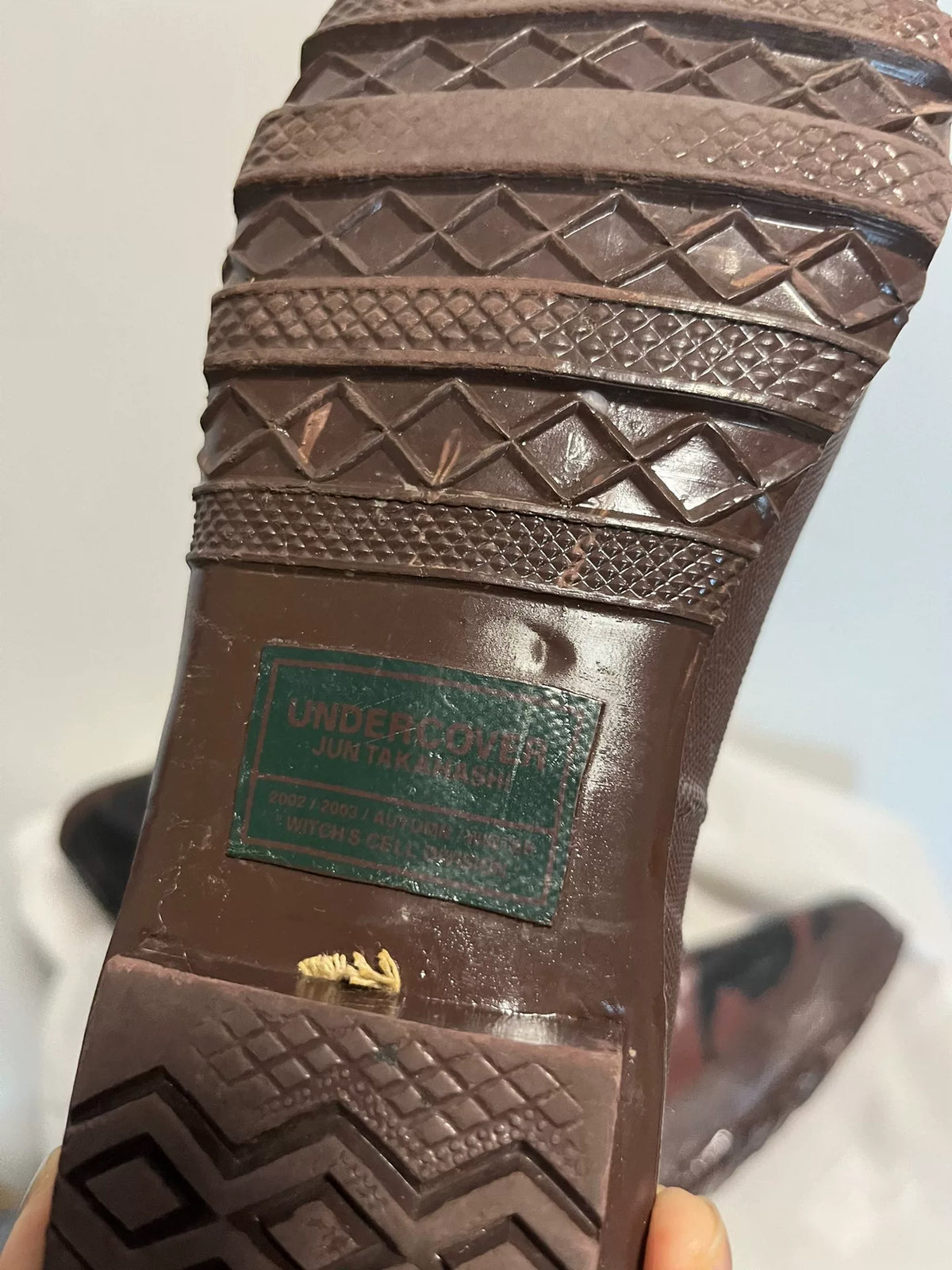 Undercover Takahiro Minamoto Witch Era Rain Boots