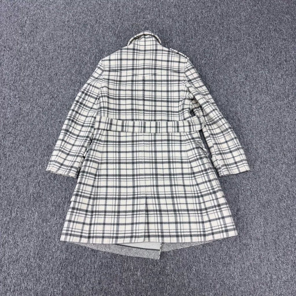 Dior Wool Plaid Coat