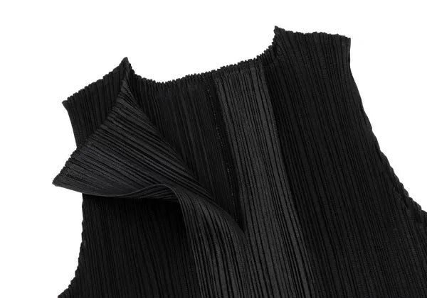 Issey Miyake Vintage Black Pleated Dress