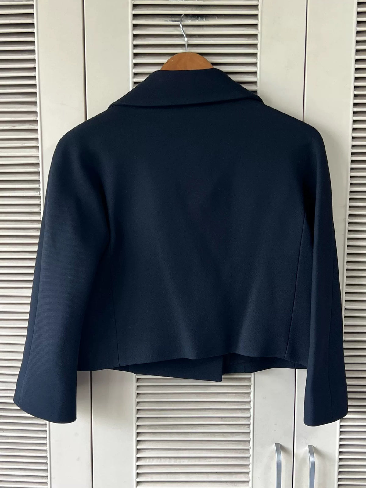 Dior V11 Double-Breasted Black Jacket