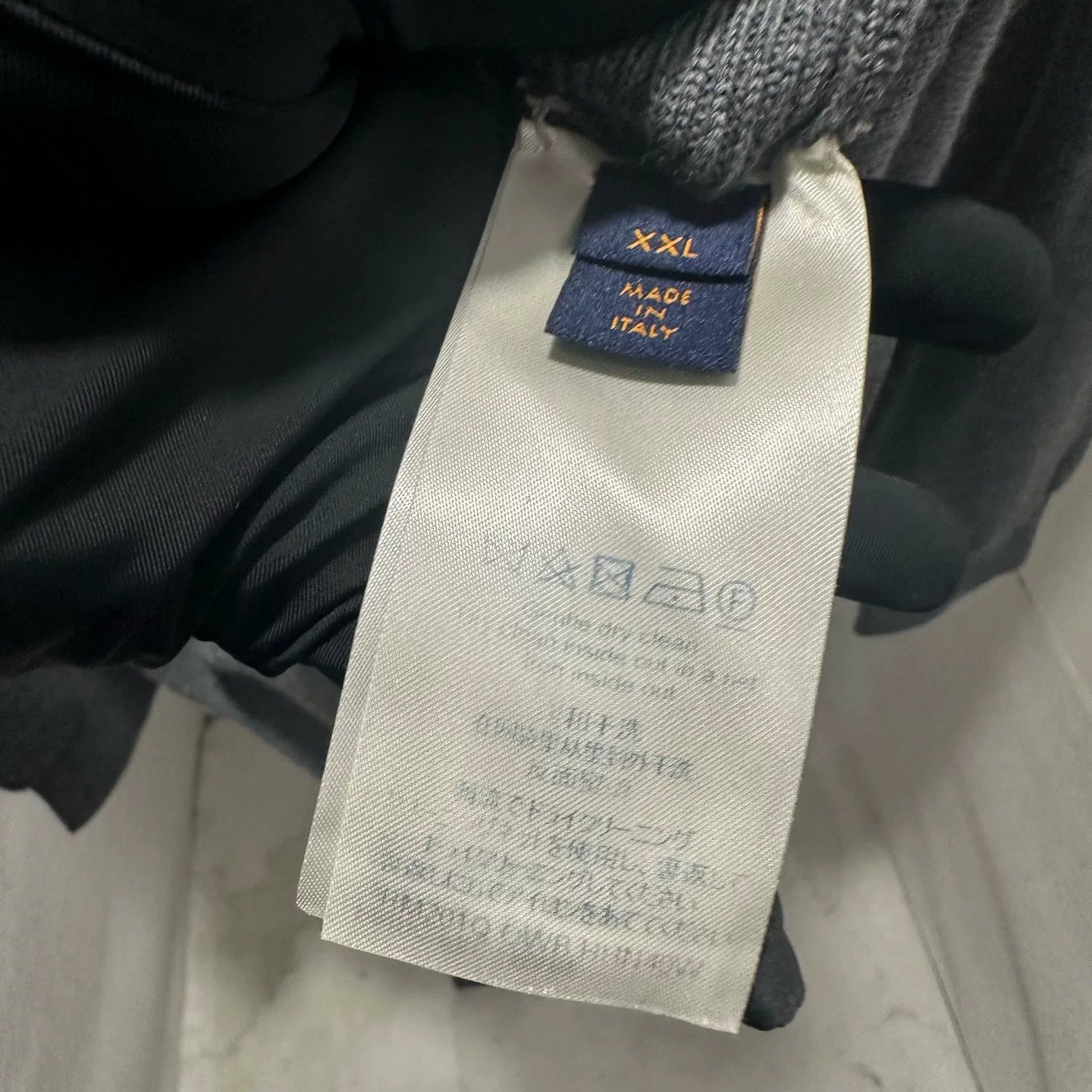 Louis Vuitton Embroidered Logo Zip Sweater