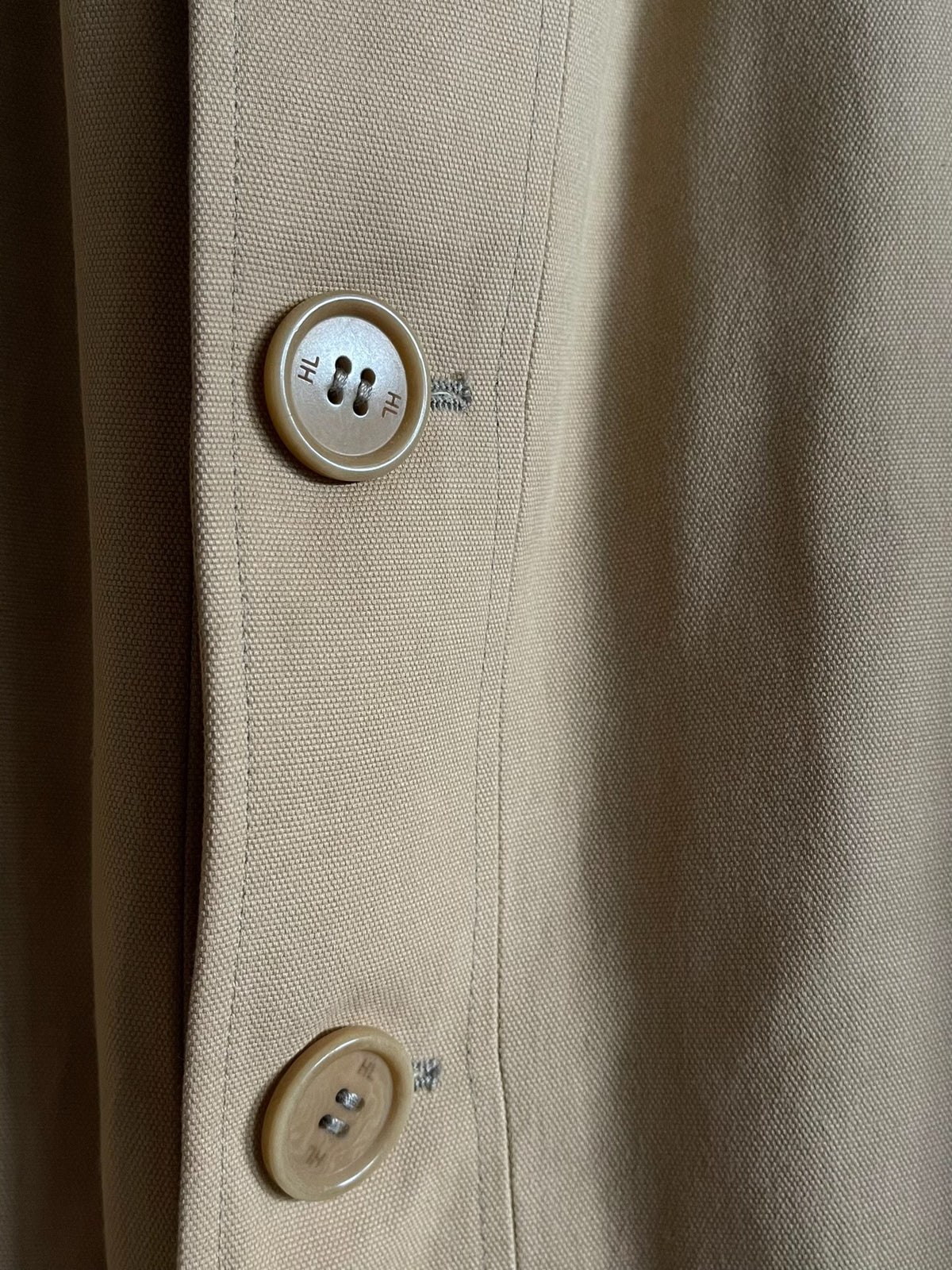 Helmut Lang 2000s Collared Cotton Coat