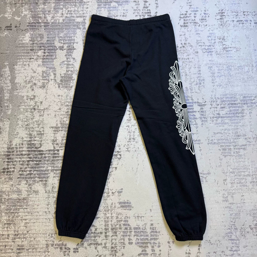 Chrome Hearts Rolling Stones Horseshoe Red Lip Pants