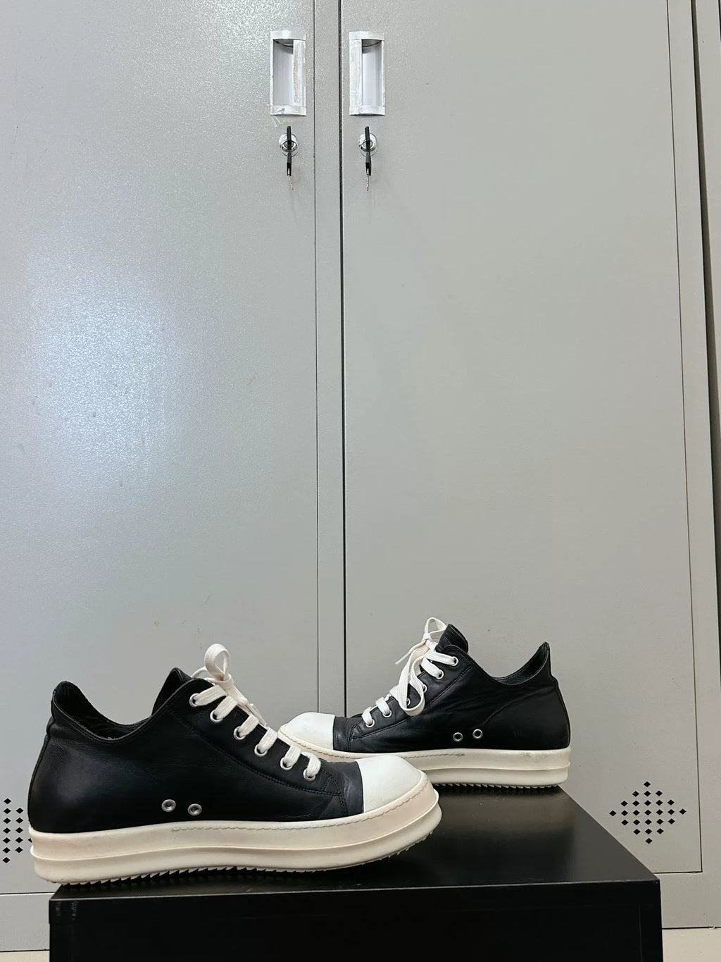 Buy Rick Owens Hollywood Low 'Black Milk'