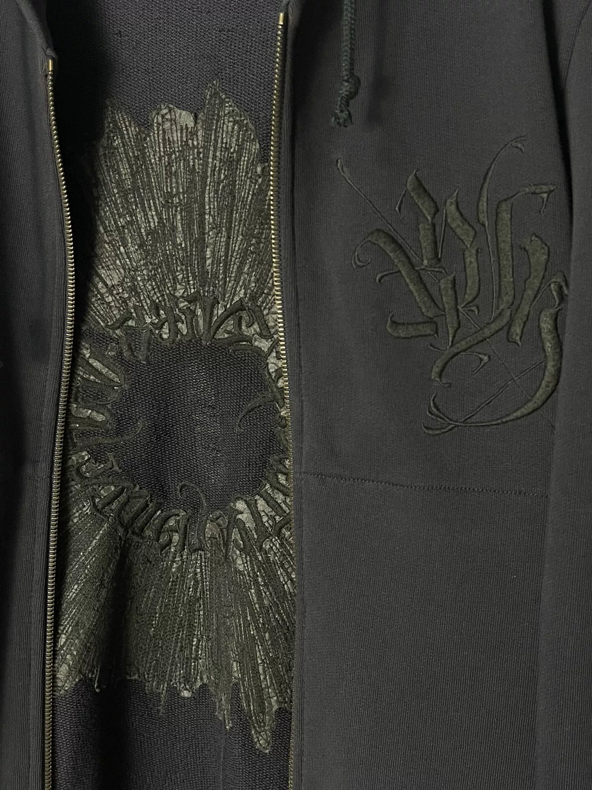 Dries Van Noten zip sweatshirt