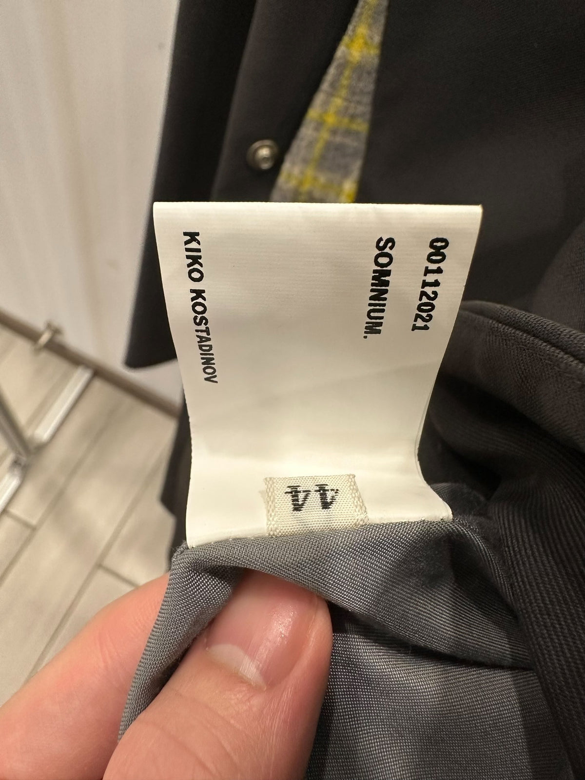 Kiko Kostadinov Harkman Suit Jacket Coat