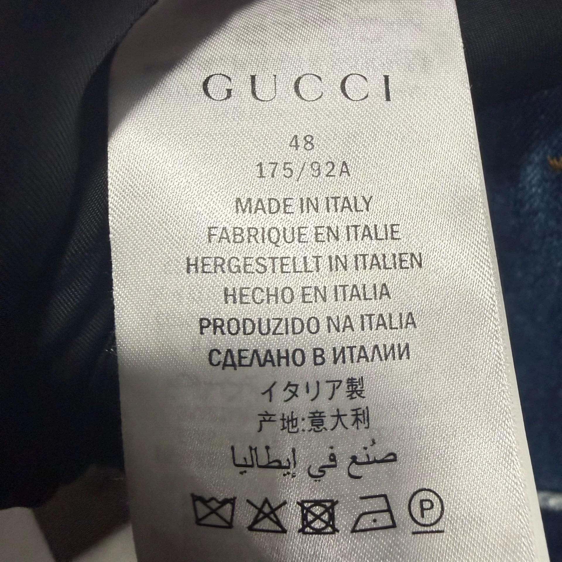 Gucci Logo Denim Jacket