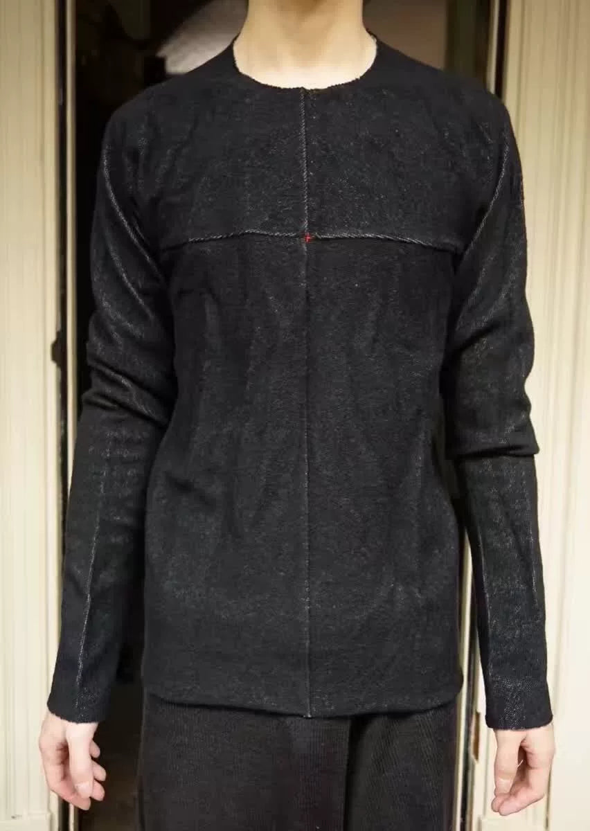 M.A+ FW16 16W-T211D JCWD2 Cross-Cut Knit Sweater