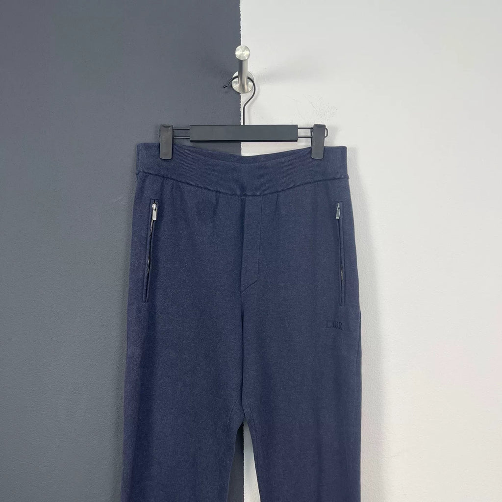 Dior All-Over Print Lining Cashmere Track Pants