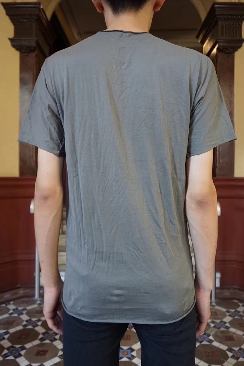 M.A+ SS18 m.a+ Coal one piece Grey Cotton Top