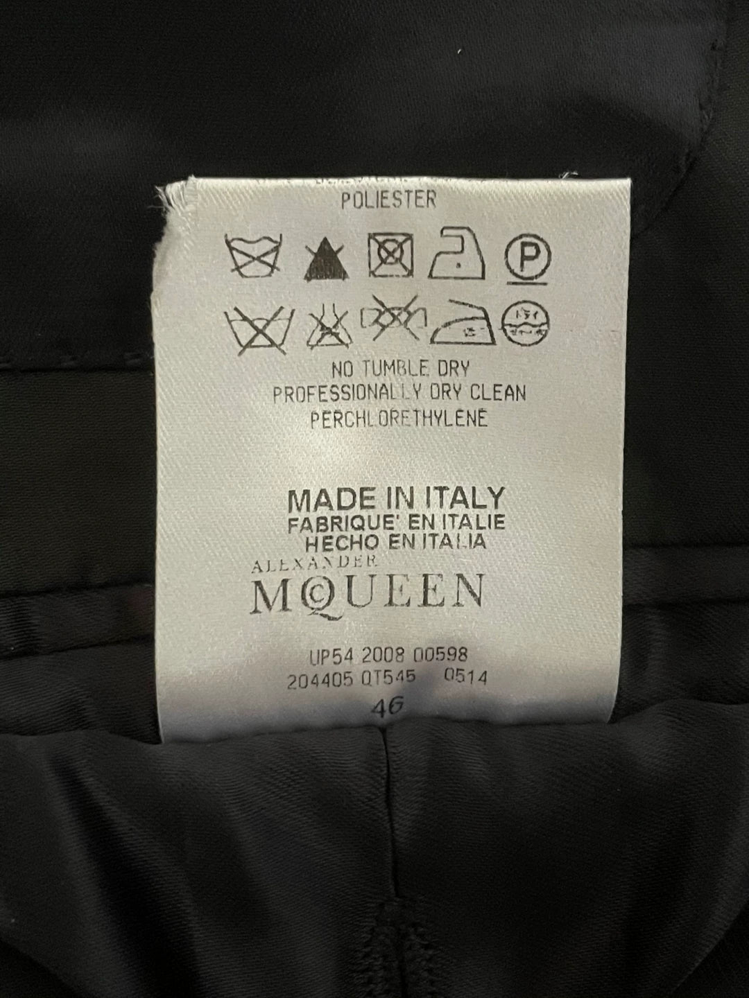 Alexander McQueen | F/W08 Designer Era Runway Suit