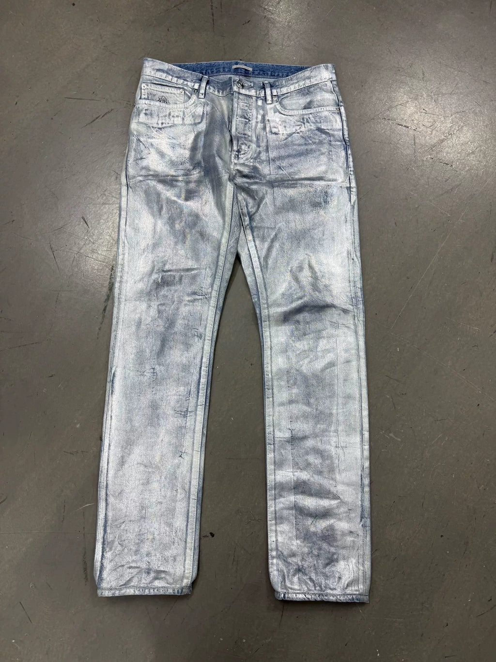 Dior Homme Silver Jeans