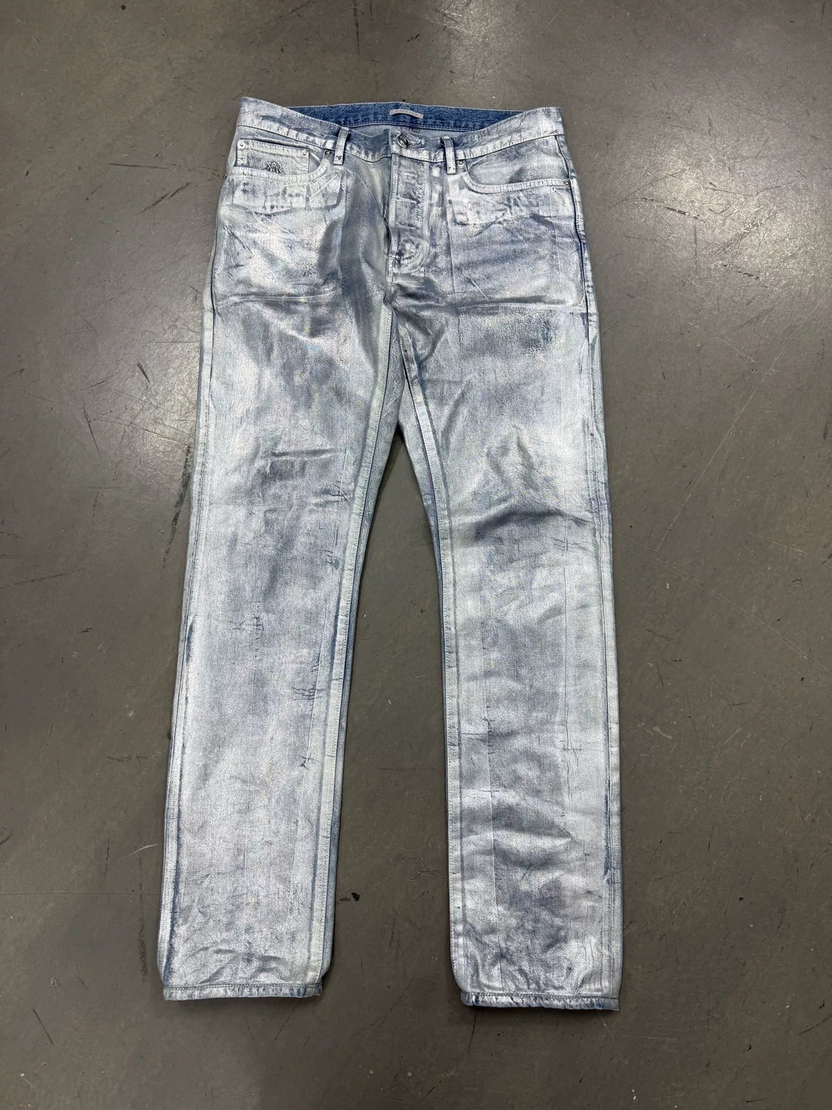 Dior Homme Silver Jeans