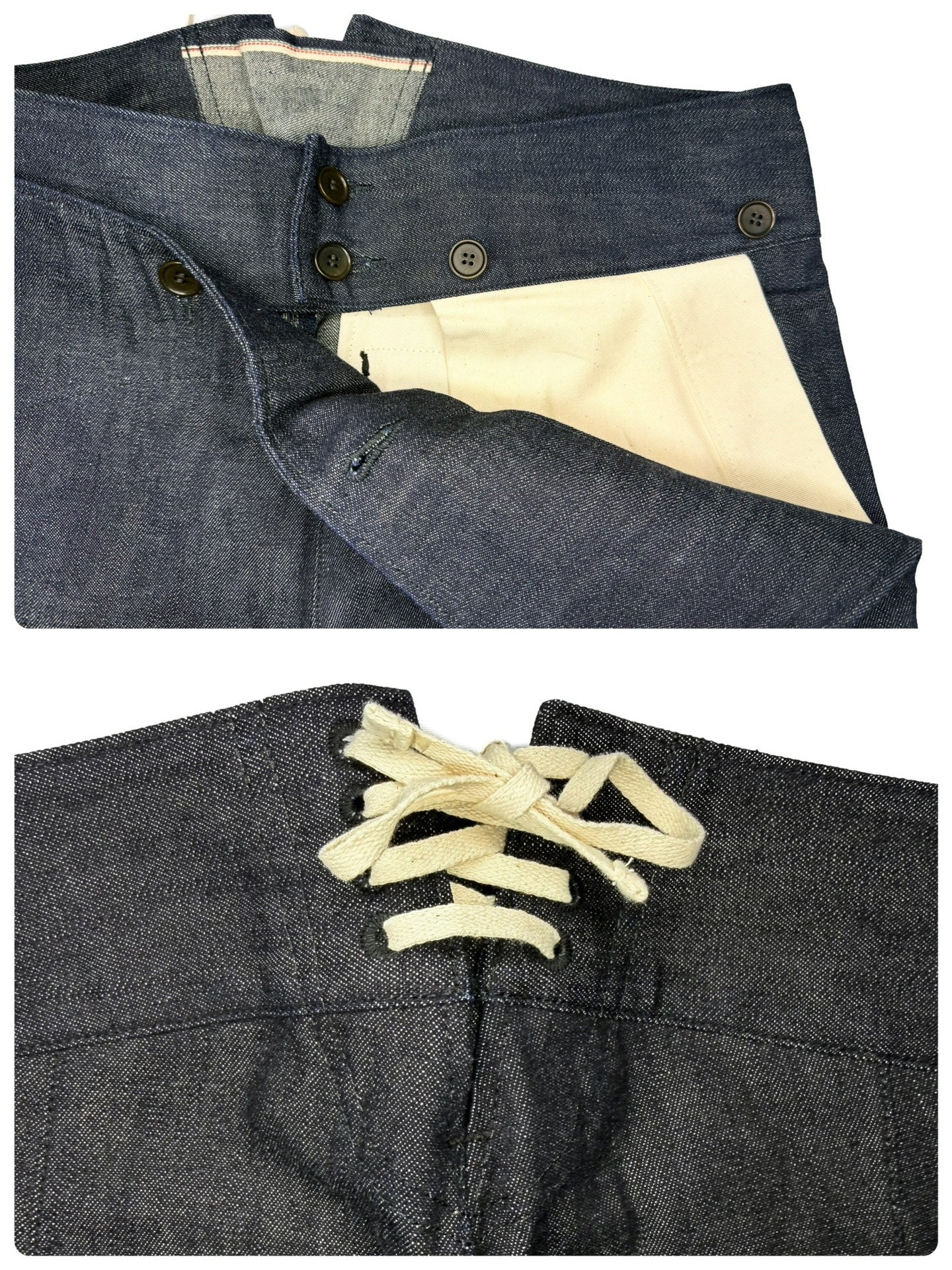 Visvim 22SS SS Holman Pants Unwashed Denim Sailor Jeans