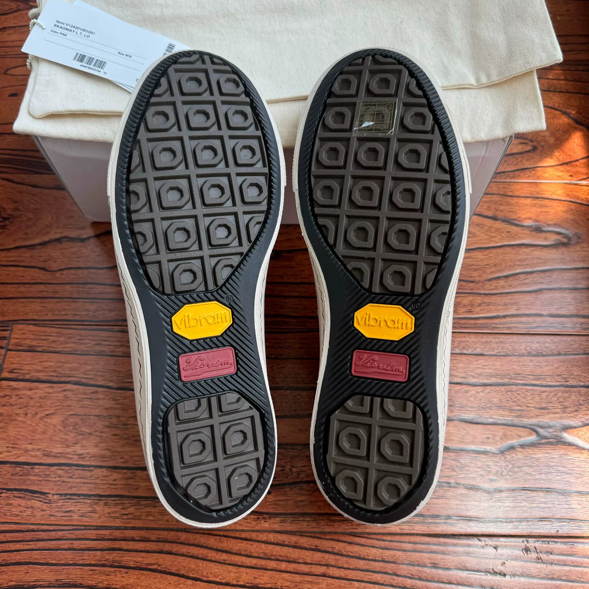 Visvim 24aw SKAGWAY L.T. LO CANVAS Thin-sole Canvas Shoes
