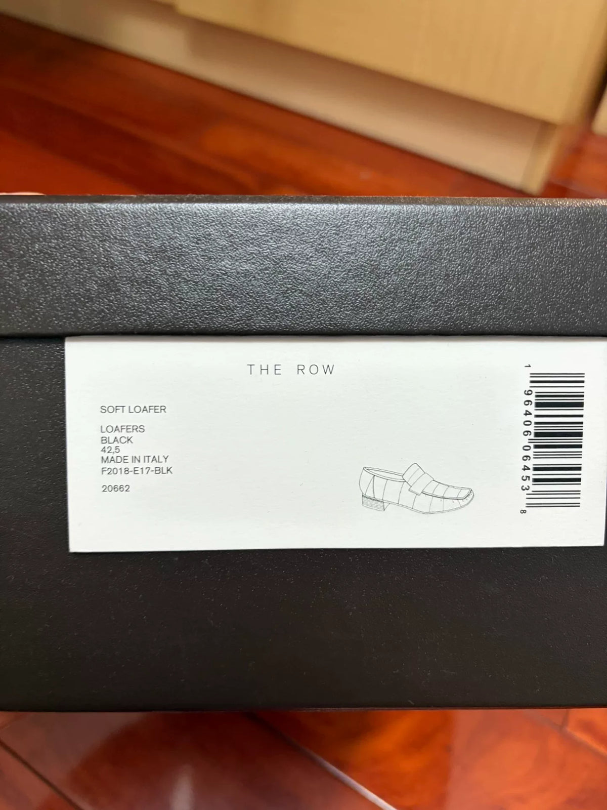 The Row Eel Skin Loafers