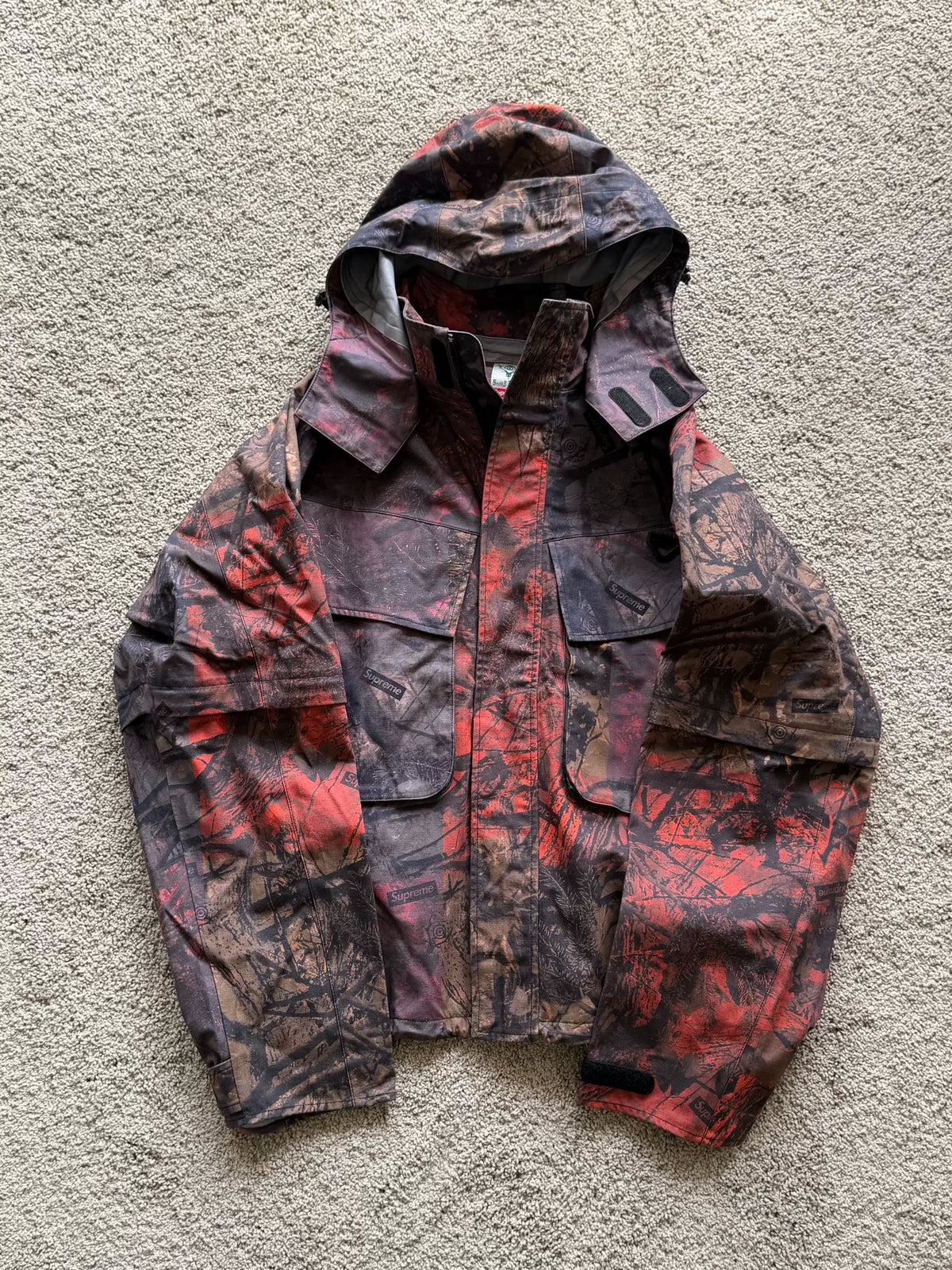 Supreme × South2 West8 River Trek Jacket Detachable Hood