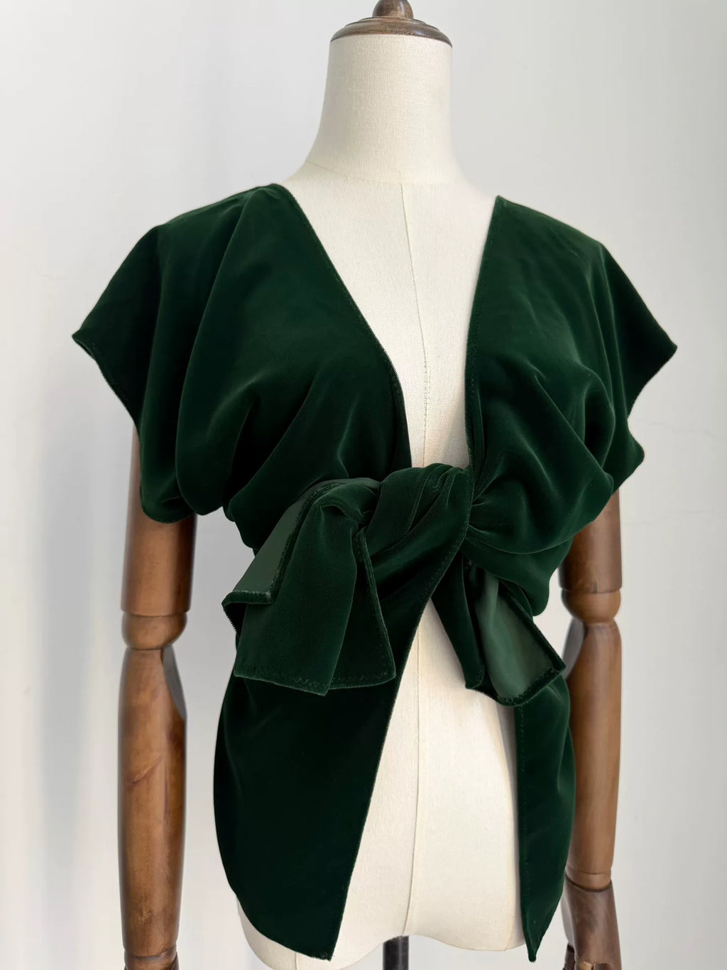 Comme Des Garcons Green Top