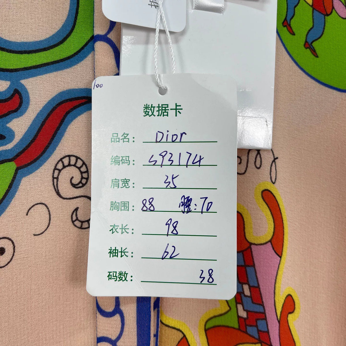 Dior Zodiac Dress