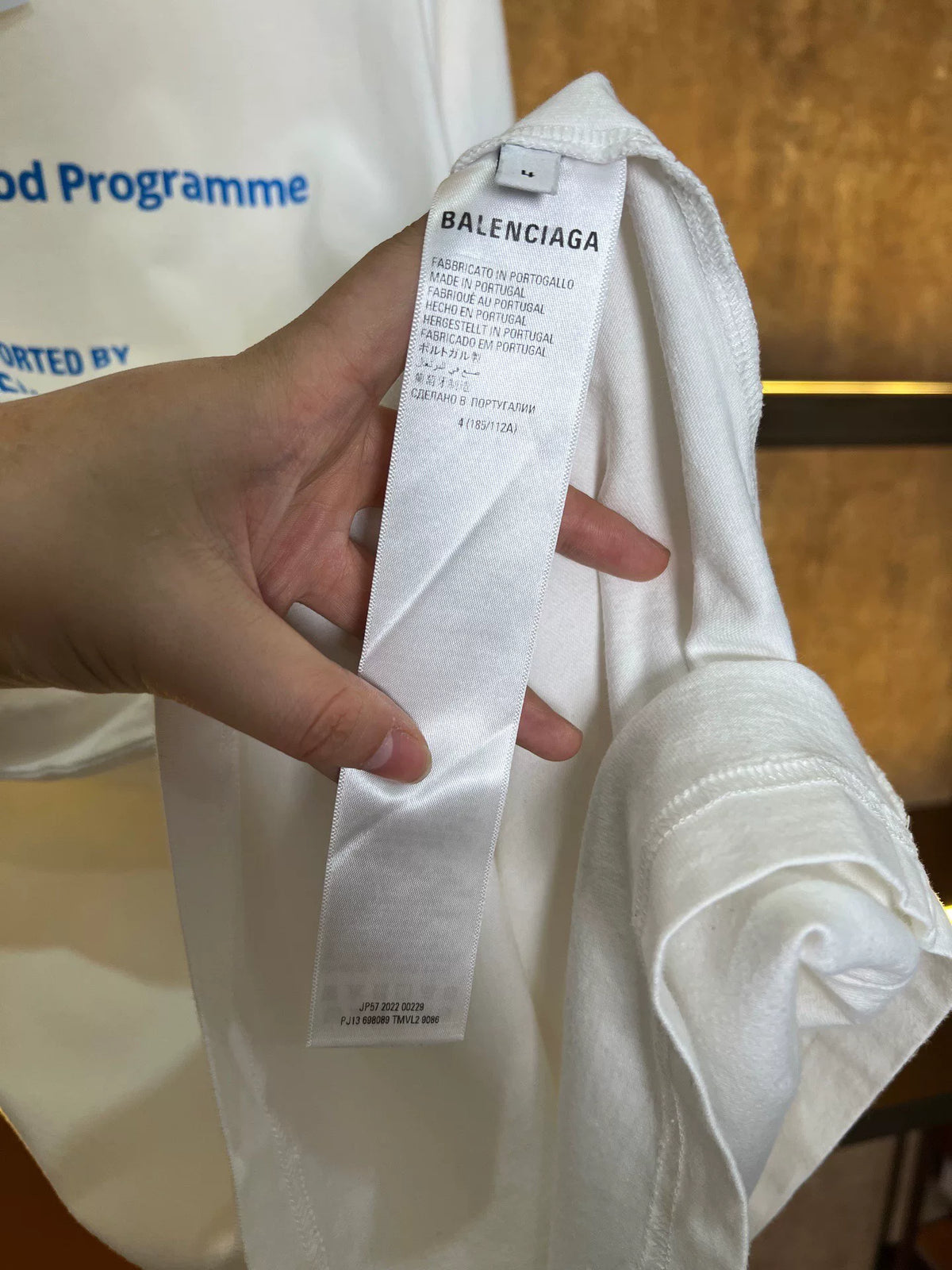 Balenciaga Fake Two‑Piece Top