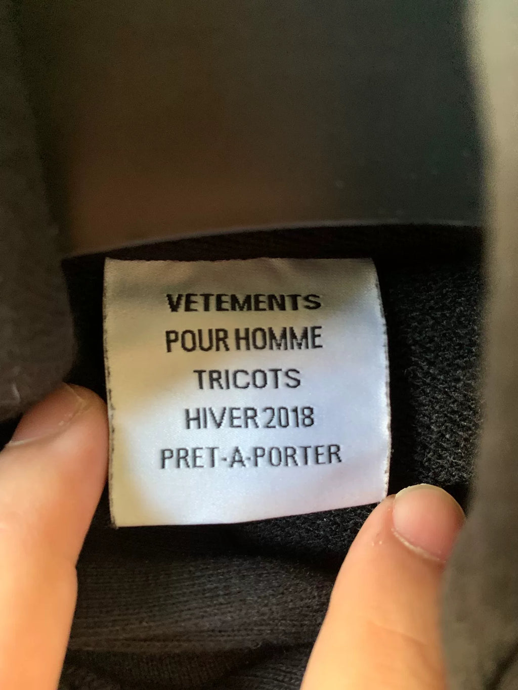 Vetements German Tank Hoodie