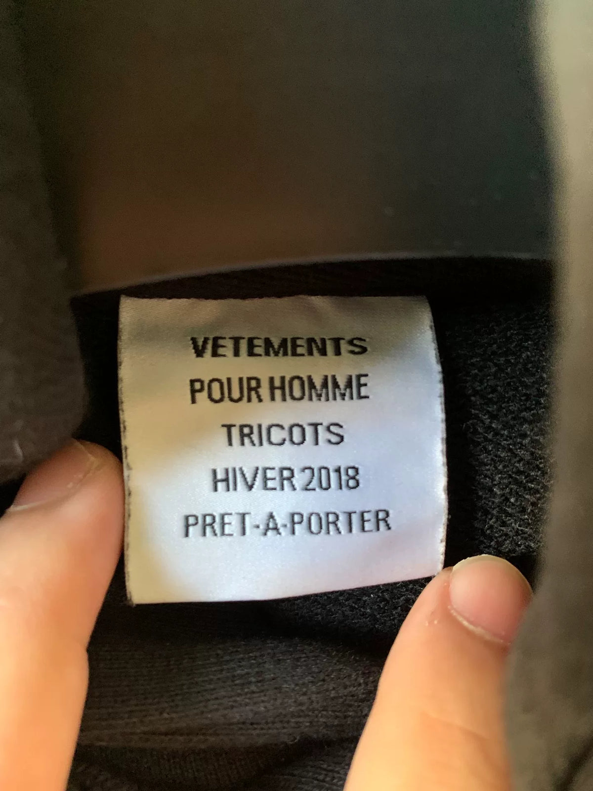 Vetements German Tank Hoodie