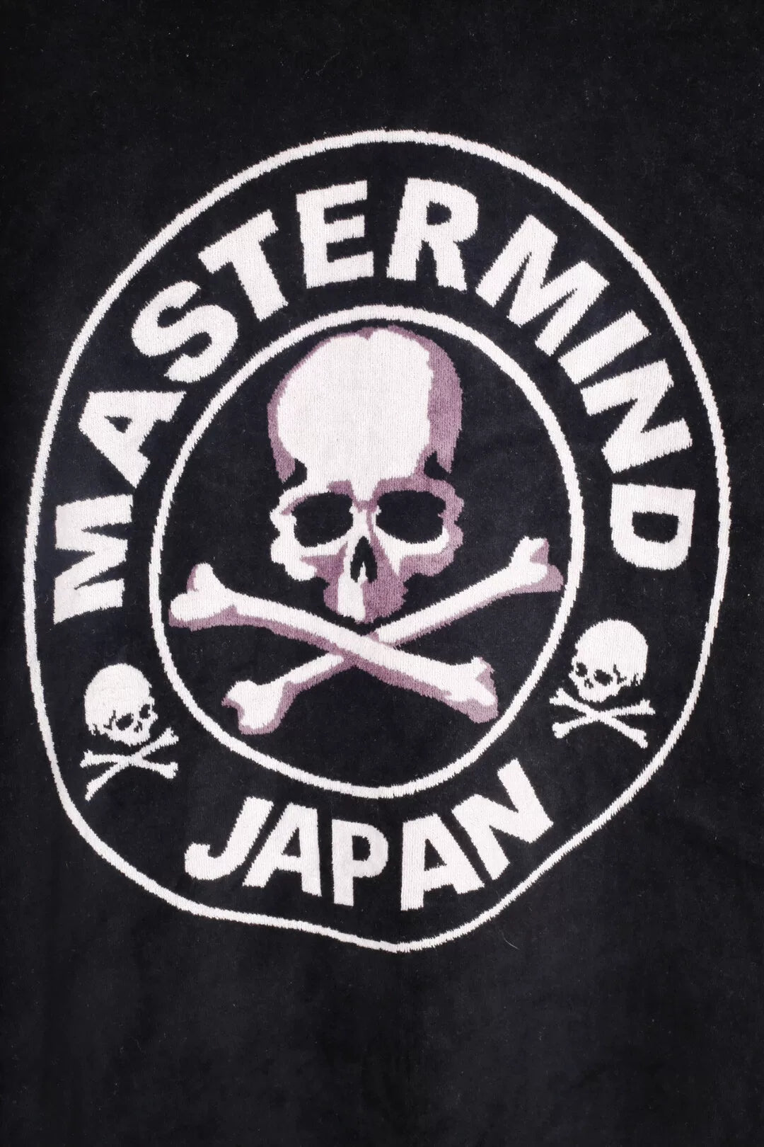 Mastermind Japan Velvet Mainline Rhinestone Hoodie