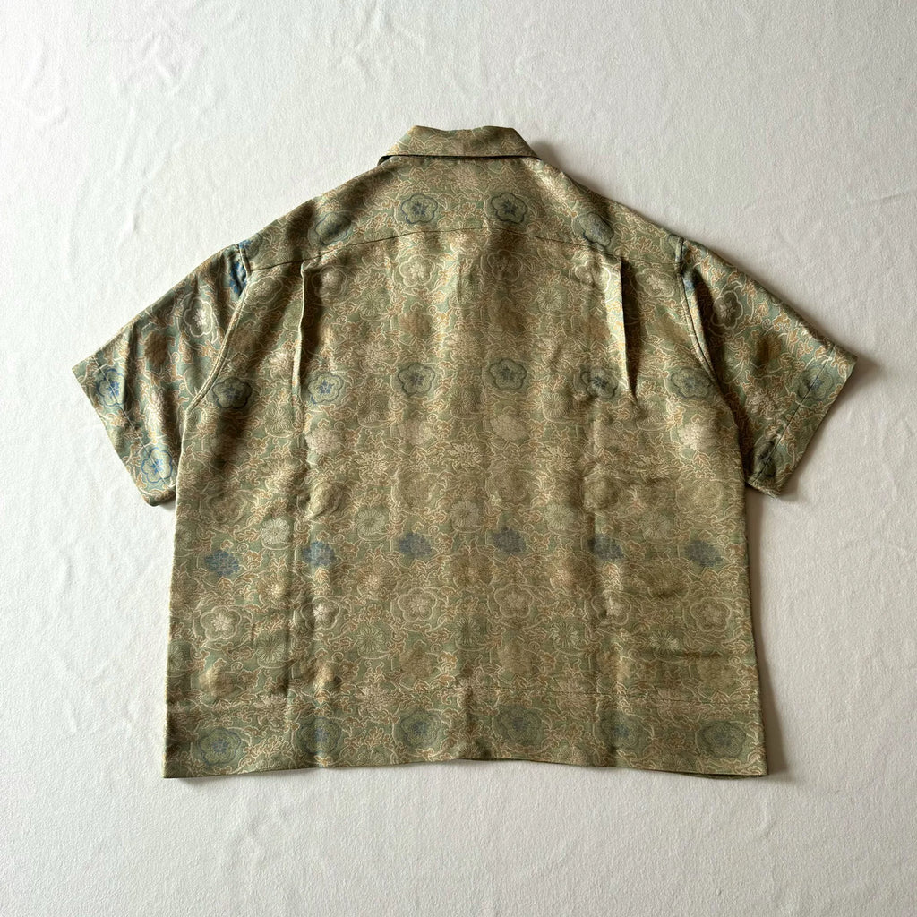 VISVIM 23aw Copa Shirt Jacquard Silk Short-Sleeve Shirt