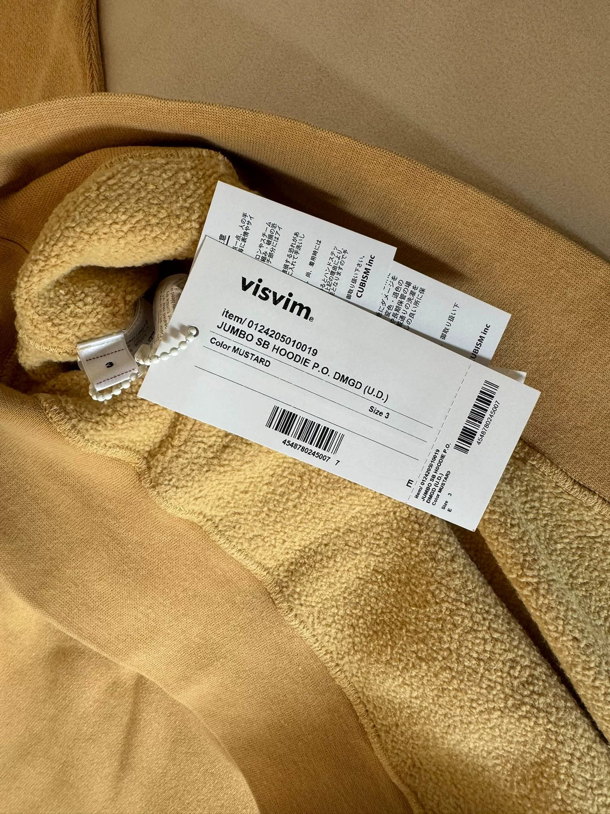 VISVIM 24aw Jumbo SB HOODIE P.O.DMGD (U.D.) Hoodie