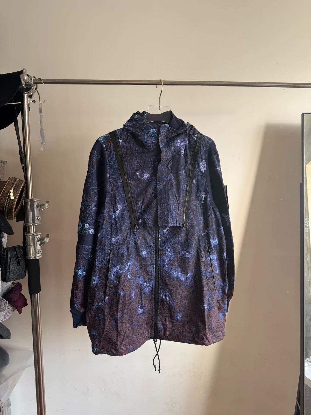 Stone Island Heat-Sensitive Octopus Windbreaker Jacket