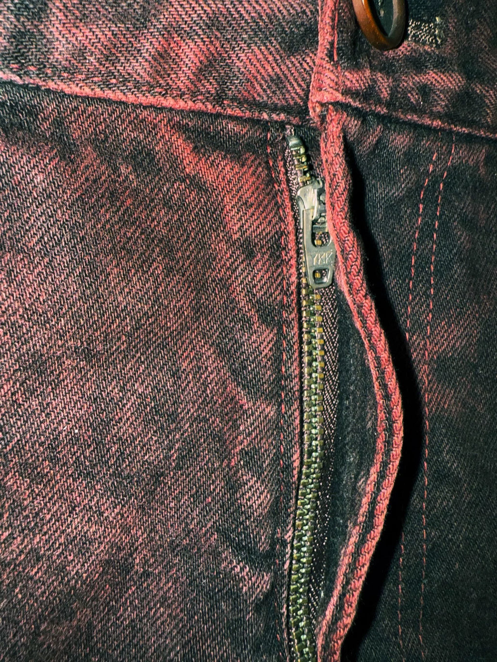 Yohji Yamamoto Pour Homme Mainline 12AW Red Jeans