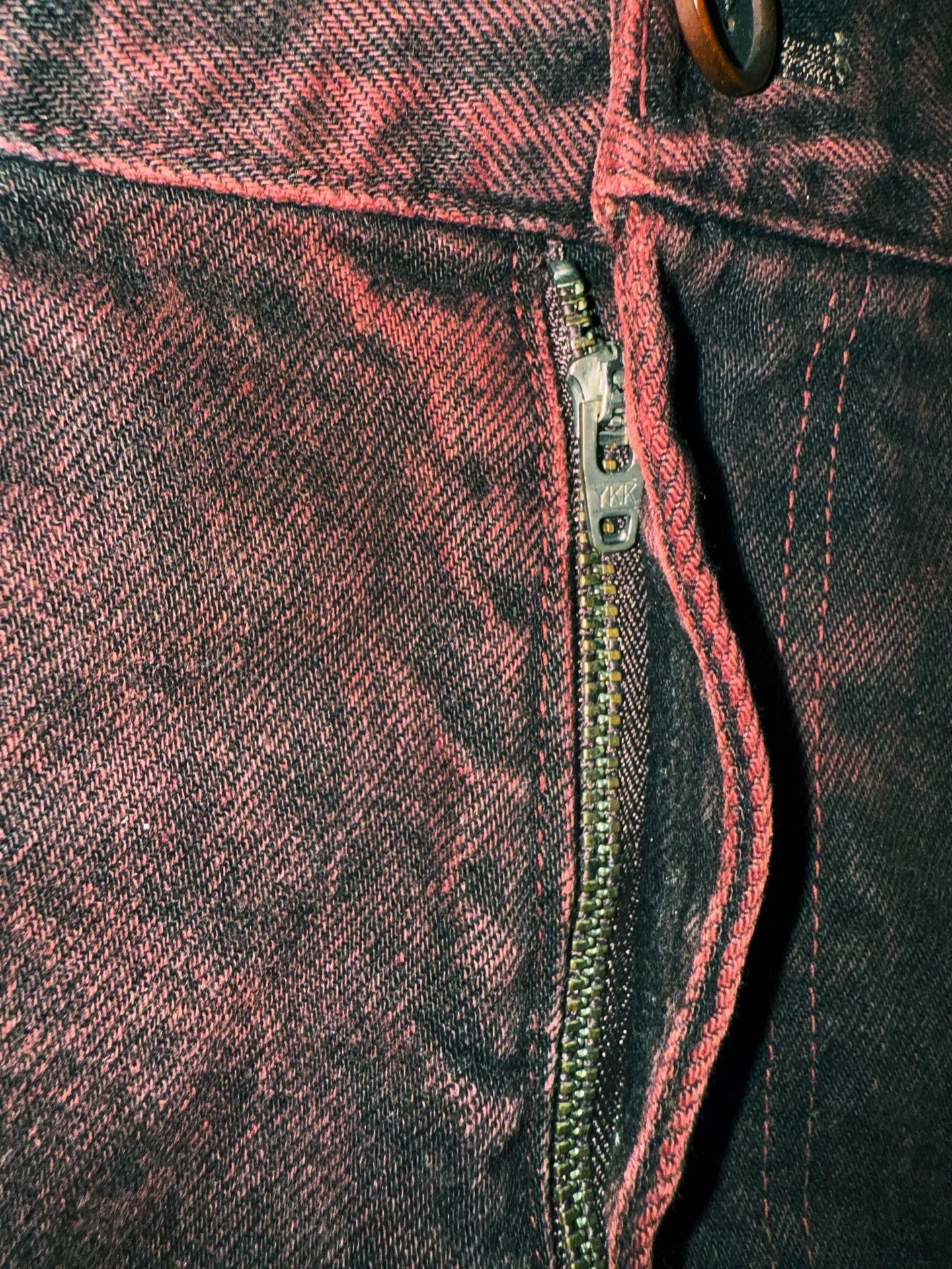 Yohji Yamamoto Pour Homme Mainline 12AW Red Jeans