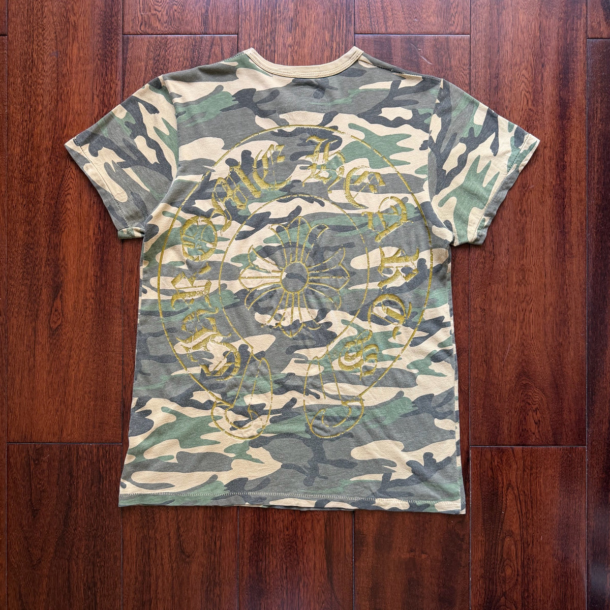 Chrome Hearts 90s Camo Horseshoe Tee