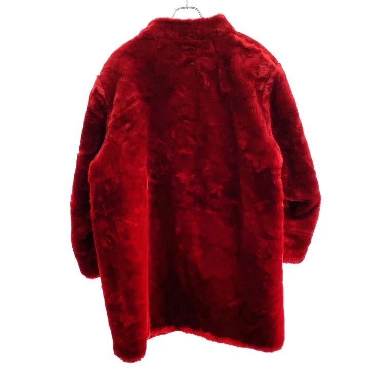 Jean Paul Gaultier Red Fur Coat