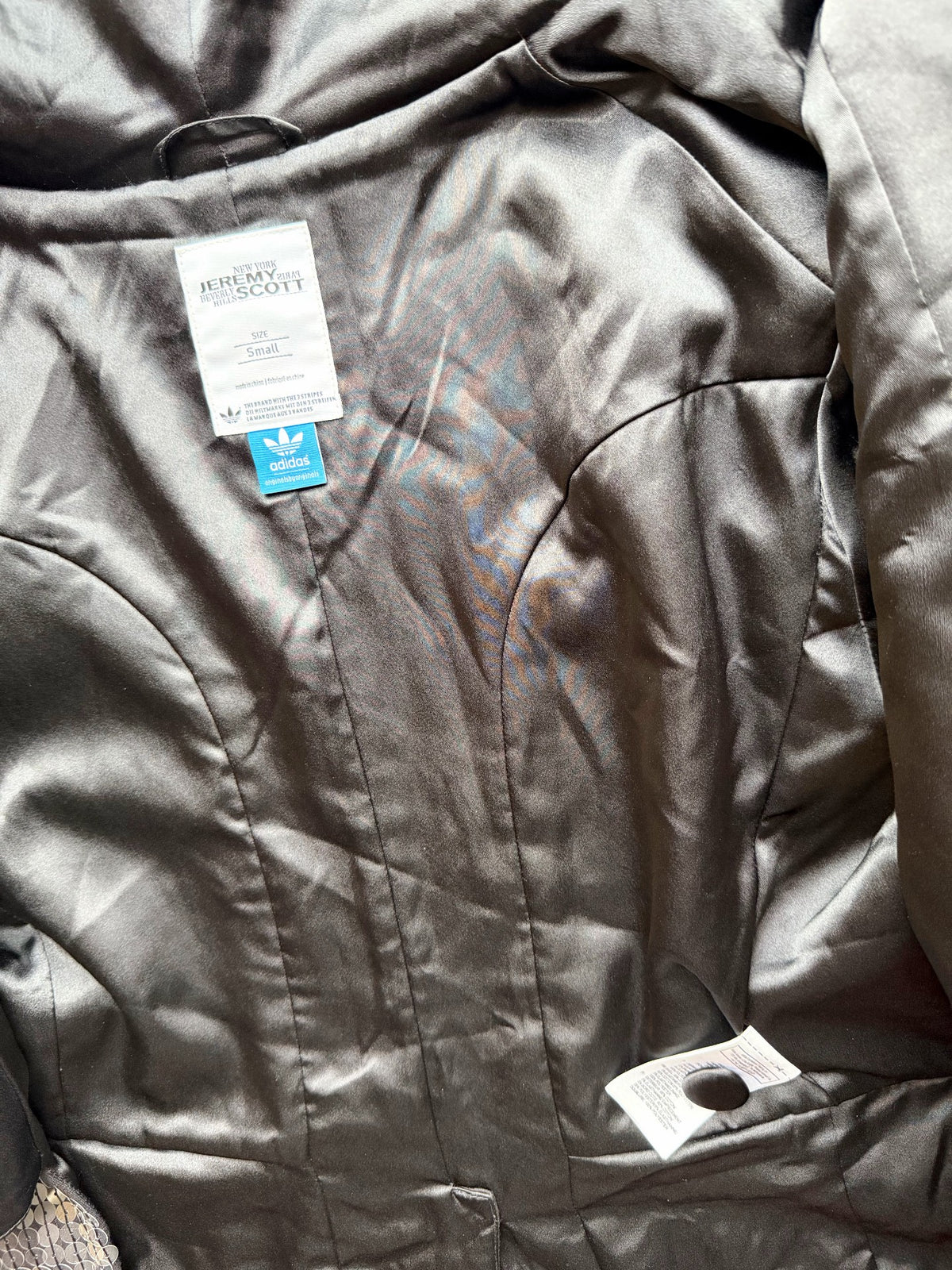 jeremy scott adidas Sequined tailcoat